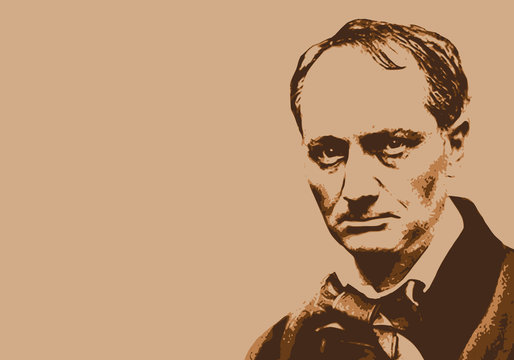 Baudelaire - écrivain - portrait - poète - personnage célèbre - littérature - personnage - livre - poésie