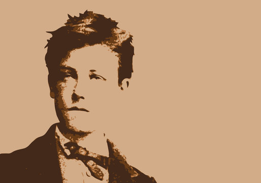 Rimbaud - écrivain - portrait - poète - personnage célèbre - littérature - livre - poésie