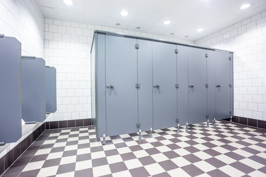 urinal and toilet doors