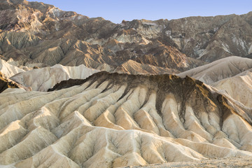 Zabriskie Point in Death Valley, California