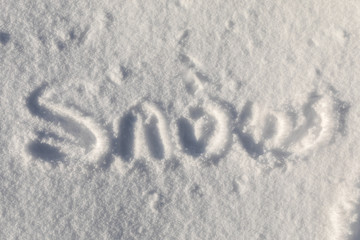 Snow