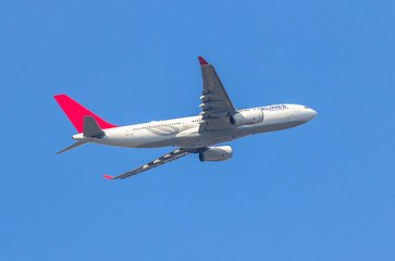Airplane taking off