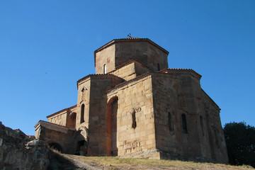 Fototapeta na wymiar Jvari Orthodox monastery Mtskheta eastern Georgia Republic
