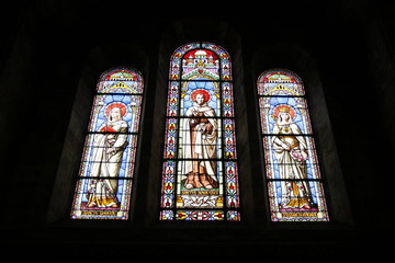 Vitrail de la Basilique Saint Michel à Bordeaux