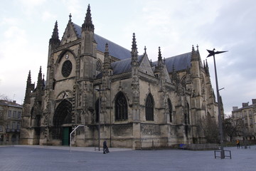 Fototapeta premium Eglise Sainte Croix à Bordeaux, Gironde