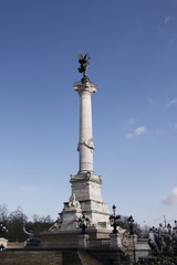 Fototapeta na wymiar Monument aux Girondins à Bordeaux, Gironde