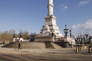 Fototapeta premium Monument aux Girondins à Bordeaux, Gironde 