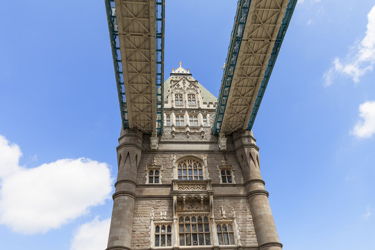 Tower Bridge on the River Thames, London, United Kingdom.