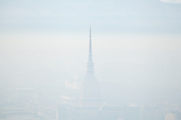 Mole Antonelliana in fog