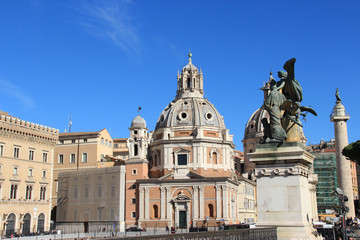 Fototapeta na wymiar Place de Venise - Rome