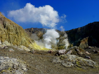 Fototapeta na wymiar Île volcanique