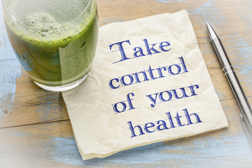 Take control of your health advice
