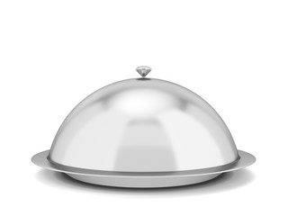 Restaurant cloche plate