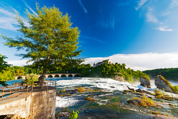 Rheinfall bei Schaffhausen am Rhein, Schweiz