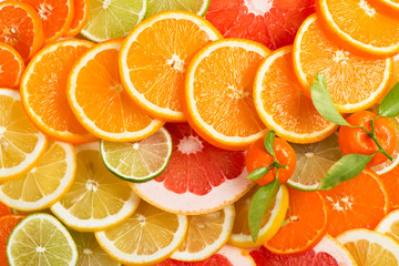 Citrus background.