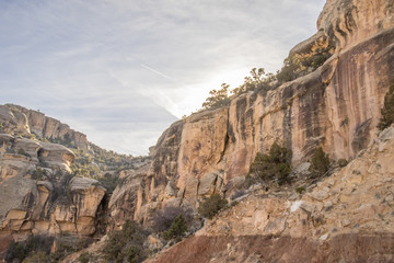 Desert canyon mountains