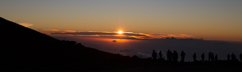 Haleakala Crater Sunset 1