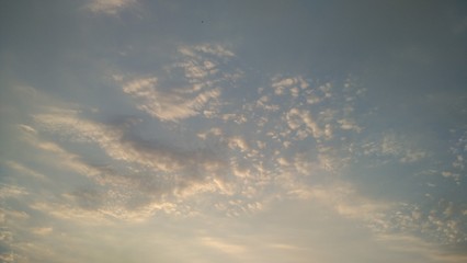 Fototapeta na wymiar morning sky