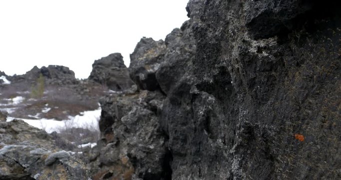 Iceland Travel volcanic rock, dimmu borgir