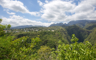 Reunion landscape