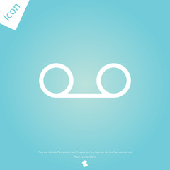 voice message line icon