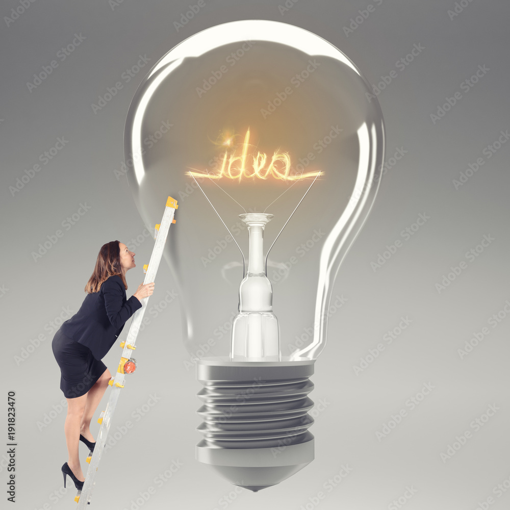Poster have an idea. 3d rendering