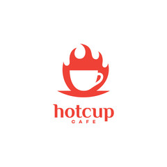 Hot cup logo