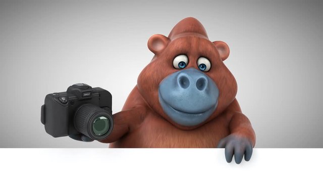 Fun orang-outan - 3D Animation