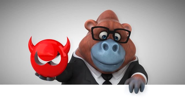 Fun orang-outan - 3d Animation