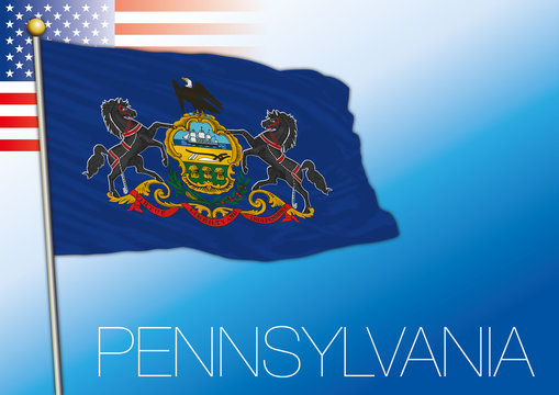 Pennsylvania federal state flag, United States