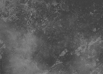 Black gray background of school blackboard monochrome texture. Vignetted aged texture background.