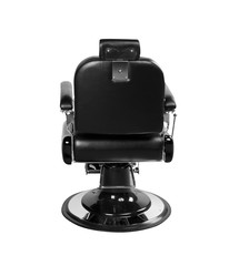 cosmetic armchair artificial leather electric folding drive wheel console frame headrest massage health treatment relaxation medicine white isolate