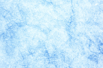 Fototapeta na wymiar Blue background of Ice texture