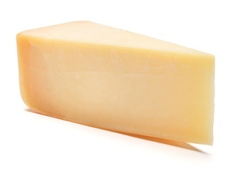 cheddar cheese isolated on white background