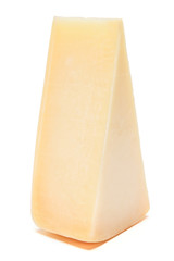 cheddar cheese isolated on white background