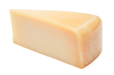 cheddar cheese isolated on white background