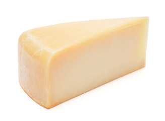 cheddar cheese isolated on white background