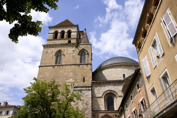 Fototapeta na wymiar Cathedral Saint Etienne, Cahors, Lot, France