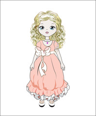 Fototapeta premium littlle princess