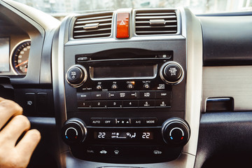 car radio in the car