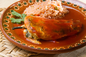 Mexican chile relleno