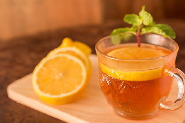 Tea with lemon