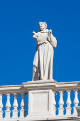 Obraz premium Detalis of Saint Peter's Square, Vatican, Rome, Italy