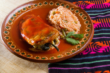 Mexican chile relleno