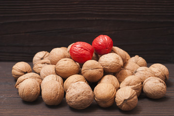 Business conceptual image. Leader, individuality, best worker, best employee, team.