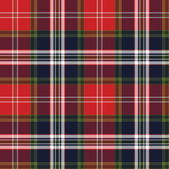 Pixel seamless pattern check fabric texture