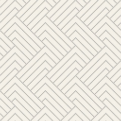 Vector seamless lattice pattern. Modern stylish texture with monochrome trellis. Repeating geometric grid. Simple design background...