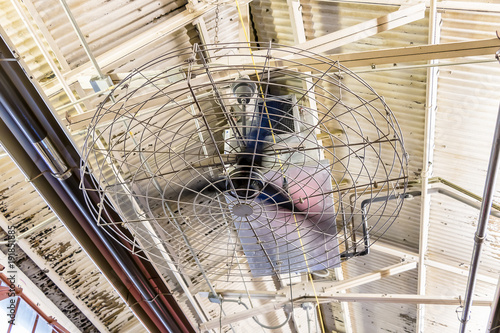 Big Industrial Ceiling Fan Stock Photo And Royalty Free Images On