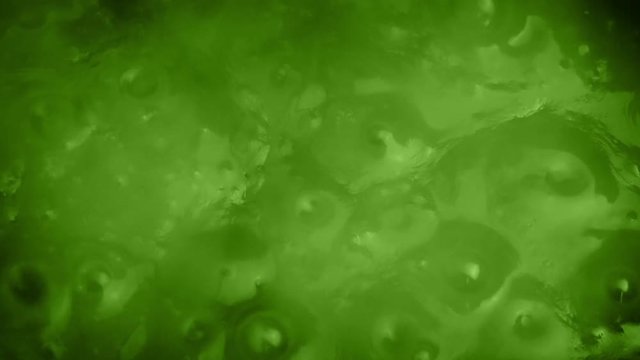 Witches Cauldron Bubbling And Smoking