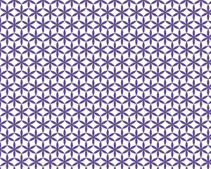 Violet flower pattern